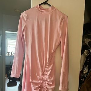 Pink bodycon dress size Medium